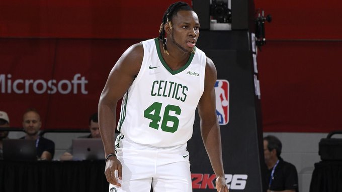 BasseyMuse's tweet image. Tonight, Bassey will prove he is the future starting center for the Celtics and will MAKE SURE Bronny James has a horrible game MARK MY WORDS #differenthere