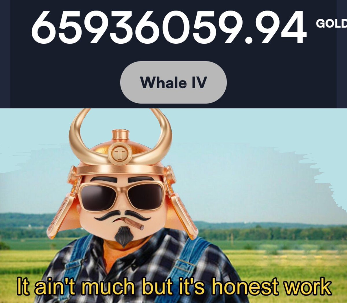 gryptardio's tweet image. Friendly reminder that the biggest airdrop in GambleFi history is happening soon(er than you think)
Every dollar you wager on Toshi.bet helps fill your pot o' gold
Gold become $GAMBLE and $GAMBLE becomes the answer when your grandkids one day ask how you attained…
