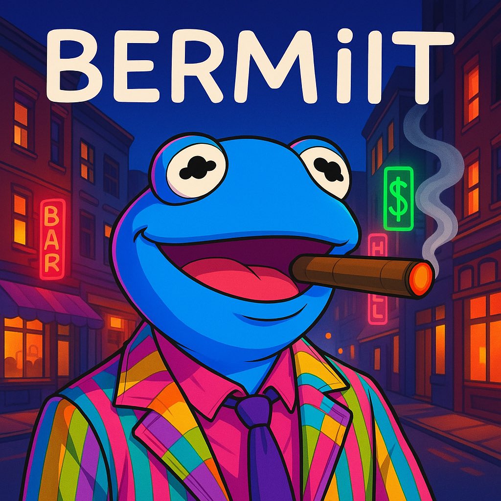 Alt season is here! Just a manner of time until $Bermit is sitting above 70k &amp; Top Dex trending again. Don’t wait to FOMO into green candles. 🐸

#BaseBull #AltSeason #ETH