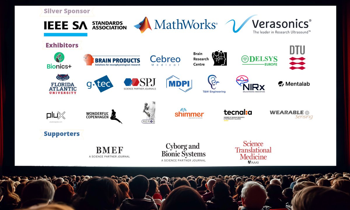 IEEEembs's tweet image. Thank you to our sponsors — advancing health tech for real-world impact
We’re deeply grateful to our sponsors for their generous support of IEEE EMBS and our mission to engineer solutions that improve lives.
Your partnership drives innovation in health technology, bringing…