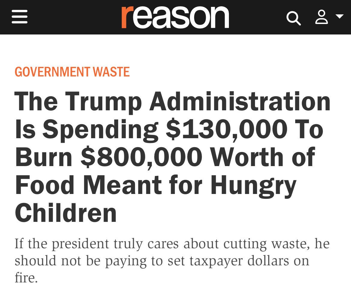 SenDuckworth's tweet image. For an Administration that claims to be obsessed with eliminating waste...
This is one of the dumbest, cruelest and most wasteful things they've ever done.