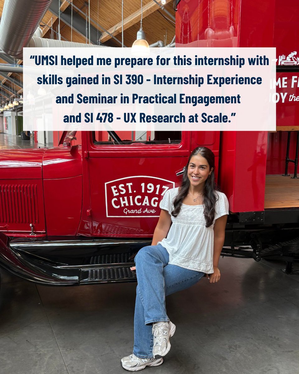 umsi's tweet image. BSI student Lily Steinmetz is on a roll 🛞🔥 This summer, she’s putting her UMSI skills to work at @RadioFlyer as a design researcher — play testing, gathering insights and driving product design. Check out her intern spotlight story!👇 #SummerIntern #ProductDesign