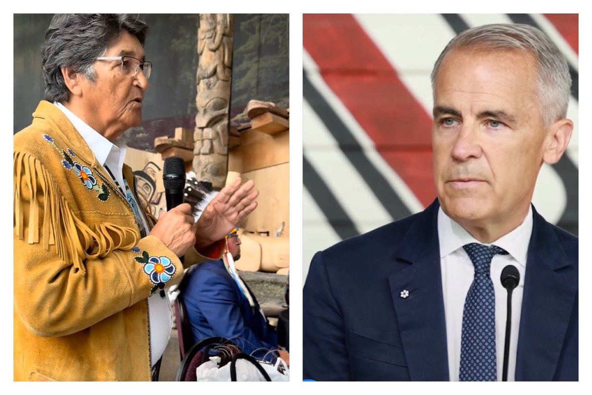 As each day passes, Canadians, including First Nations, are realizing “Elbows up” from the PM is a Sham. 

Chief Mercredi to the PM today: “I was hoping to hear what the crisis is for Canada, I didn’t hear that … (regarding 🇨🇦 🇺🇸 relations) … and “you want us to give you a leap