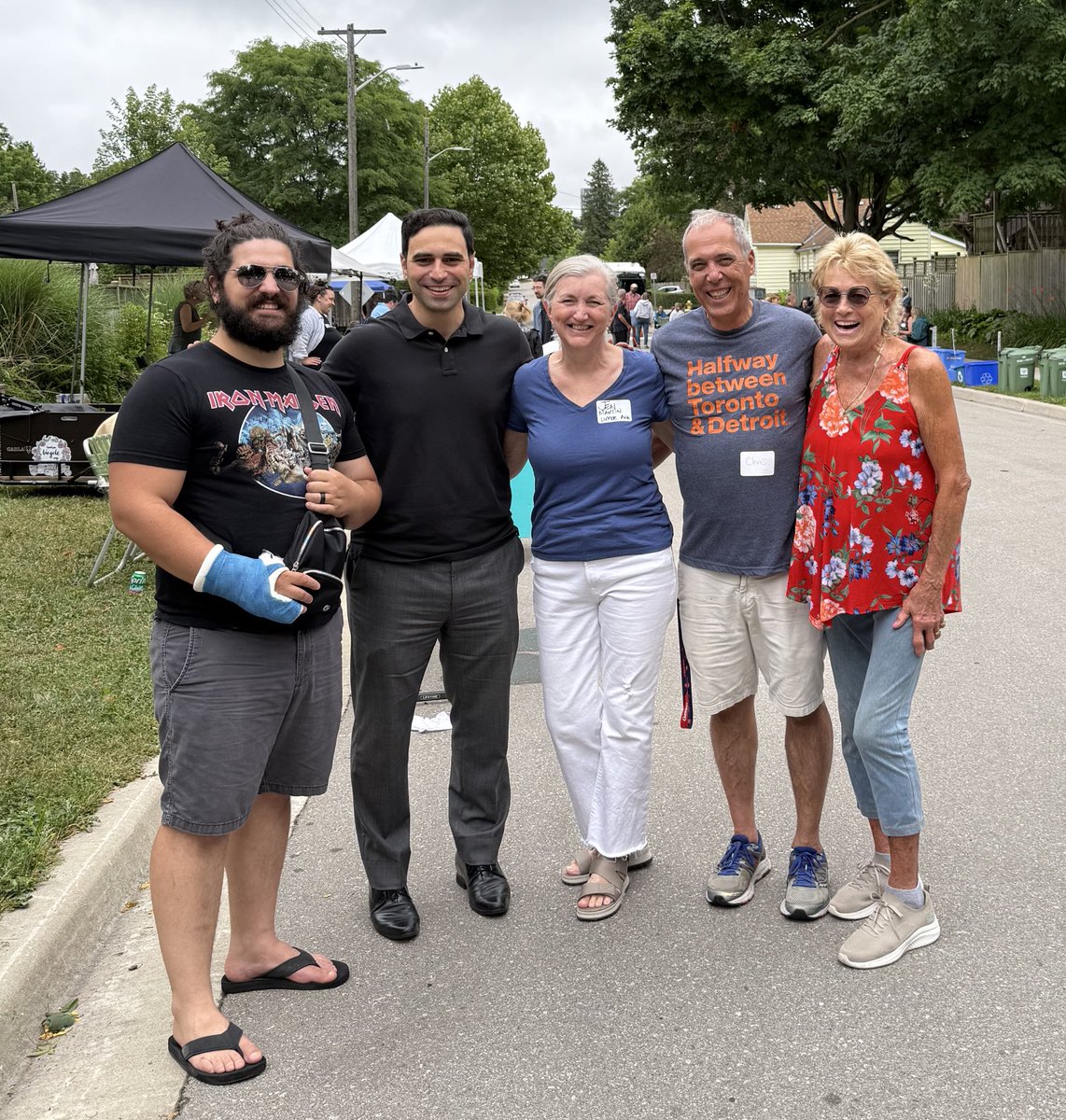 pfragiskatos's tweet image. At the Oxford Park community BBQ tonight. Thank you to the organizers for the invitation and for putting together an annual event that continues to bring people together. #ldnont