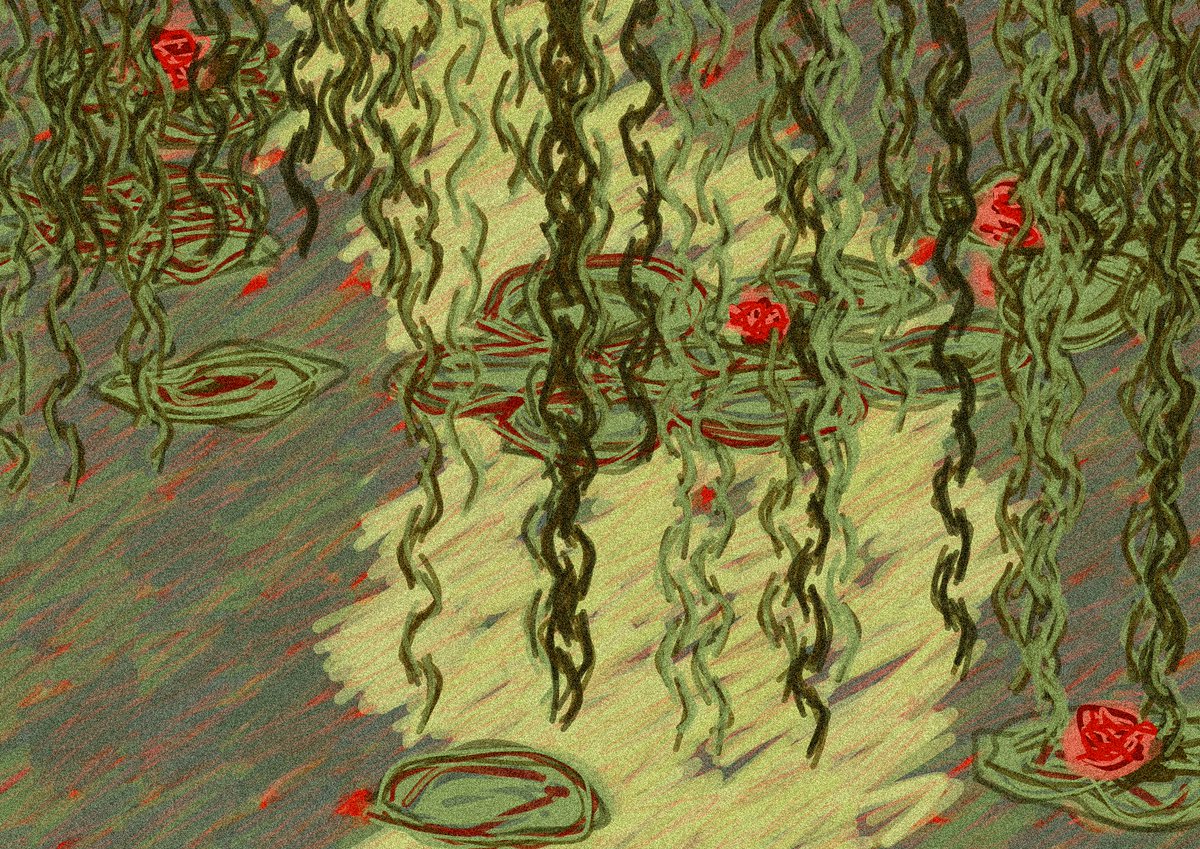 tendenzy's tweet photo. One of my favorite works is still available for minting! 🪷

https://t.co/J8deMwzAdZ 🔗
Water Lilies #9
#generativeart #genart #p5js @AlbaDotArt https://t.co/ItBHwd2EtH