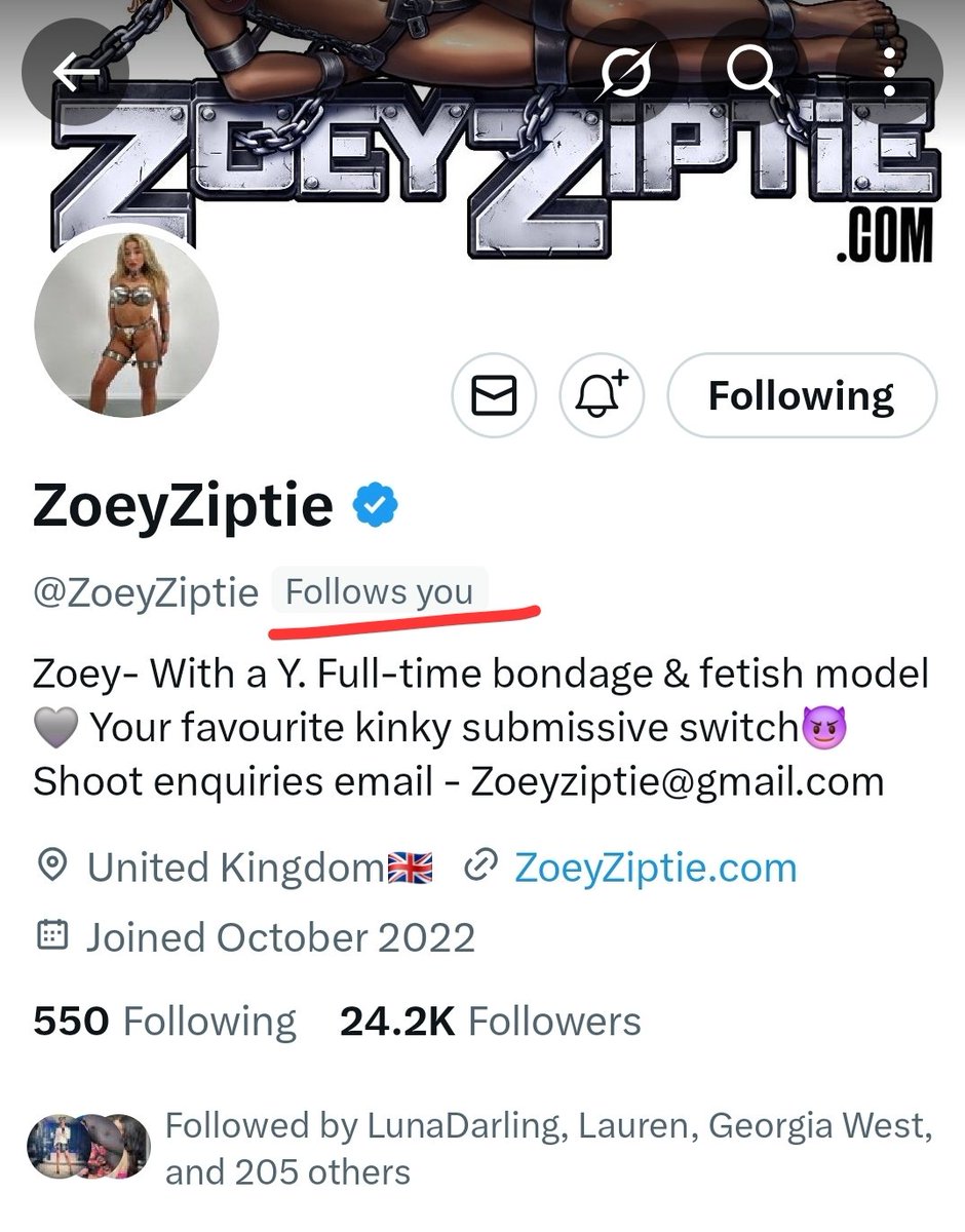 Happy Heartfella ππ€ (@heartfellah) on Twitter photo HUGE fan of <a href="/ZoeyZiptie/">ZoeyZiptie</a> and now she follows me. πΊπΈπ₯°β€οΈπ¬π§
Does that mean she's planning to have me #tiedup for the boyz in the future...Maybe...I better be careful around her π«£π€ #neverforget #USAvsUK HUGE fan of <a href="/ZoeyZiptie/">ZoeyZiptie</a> and now she follows me. πΊπΈπ₯°β€οΈπ¬π§
Does that mean she's planning to have me #tiedup for the boyz in the future...Maybe...I better be careful around her π«£π€ #neverforget #USAvsUK
