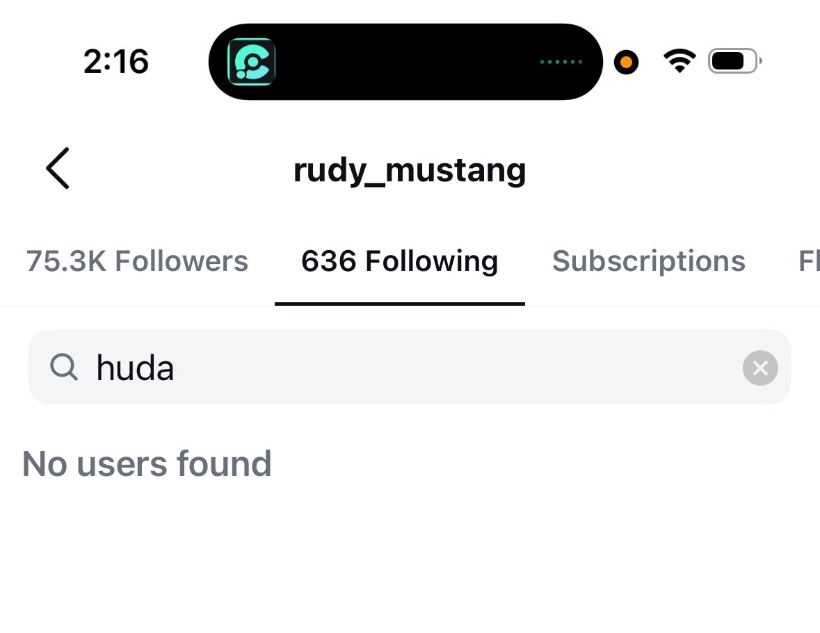 rudy_betrayed's tweet image. ‼️ More #loveisland drama unfolds as fans notice that rudy mustang has unfollowed Huda on instagram😱