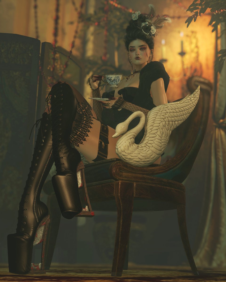 These shoes are insane but I love them 🖤 (credits in alt text)