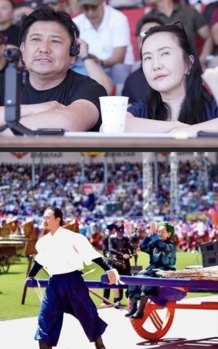 Coёлын сайд Наадмын нээлтийг хянаж байгаа нь. Монгол хүнийг тэргэнд хөллөж явааг юу гэж ойлгоо вээ. Ойлгохгүй, мэдлэг ухаан дутжээ!