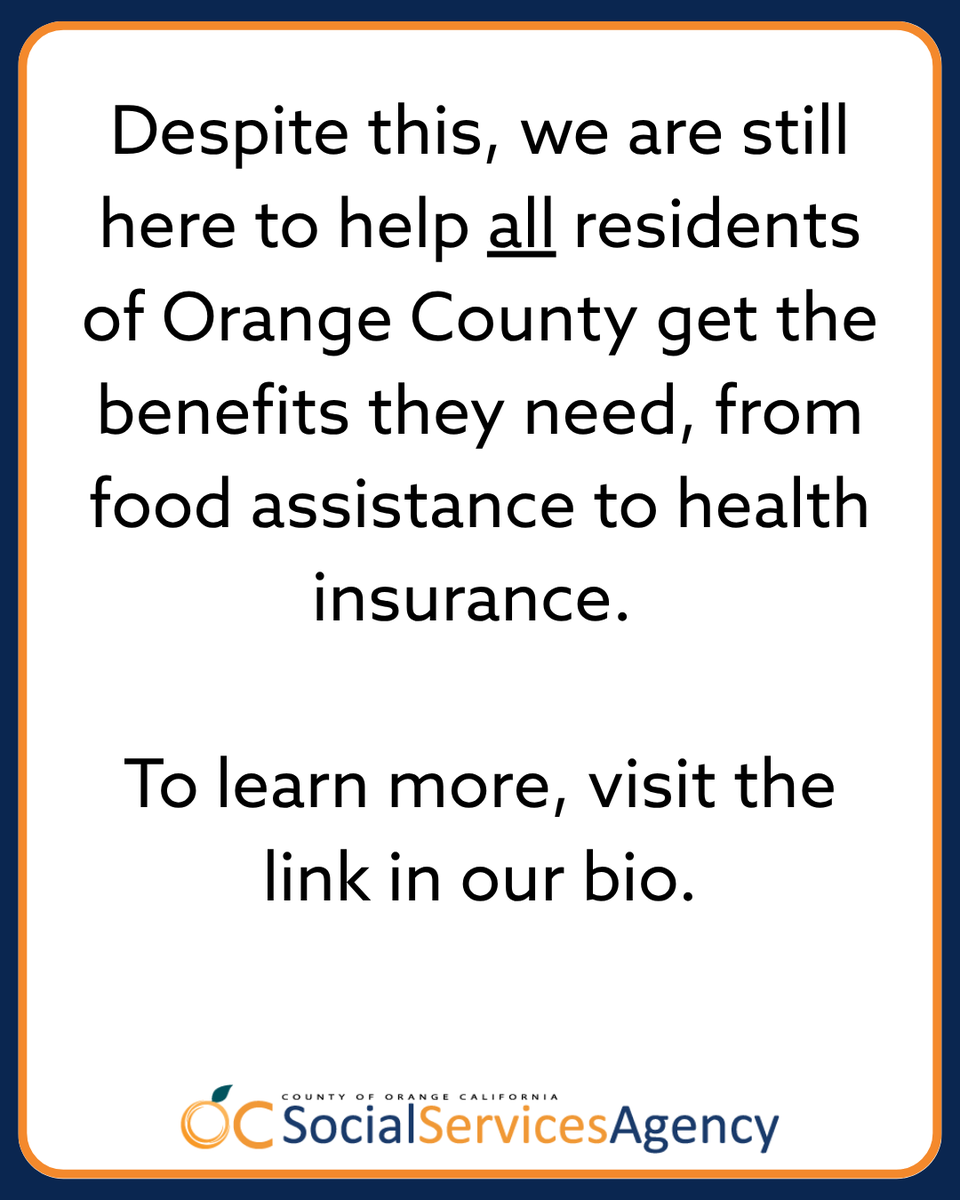 County of Orange Social Services Agency tweet media