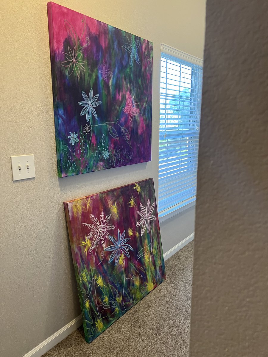 AndiBray's tweet image. Finishing up my Land of Make-Believe series that will be released on my website September 6th. I cannot wait to see where these special pieces end up!
Wherever they roam, may they continue to inspire playful imagination as they have for me in creating them. ✨🩷💙💚