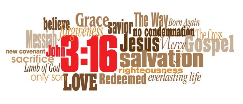 BookOfRevelatio's tweet image. John 3:16
For God so loved the world, that he gave his only begotten Son, that whosoever believeth in him should not perish, but have everlasting life.