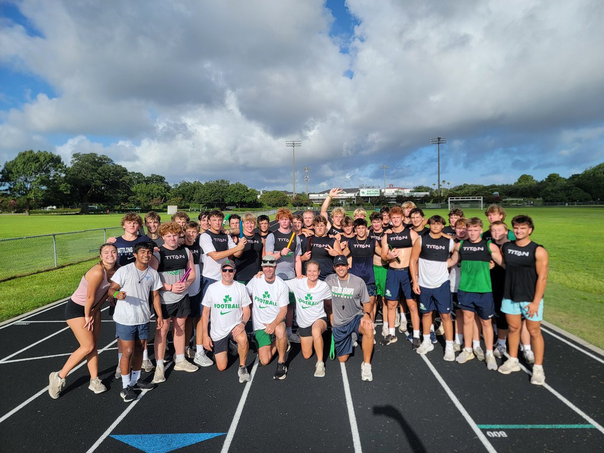 Bishop England Football (@bishops_fb) on Twitter photo 10+ members join the 20 MPH club this summer. Thank you <a href="/titansensor/">TITAN Sports</a> and thank you to our awesome track staff for working with our football team this summer! #StrikeTheStone 10+ members join the 20 MPH club this summer. Thank you <a href="/titansensor/">TITAN Sports</a> and thank you to our awesome track staff for working with our football team this summer! #StrikeTheStone
