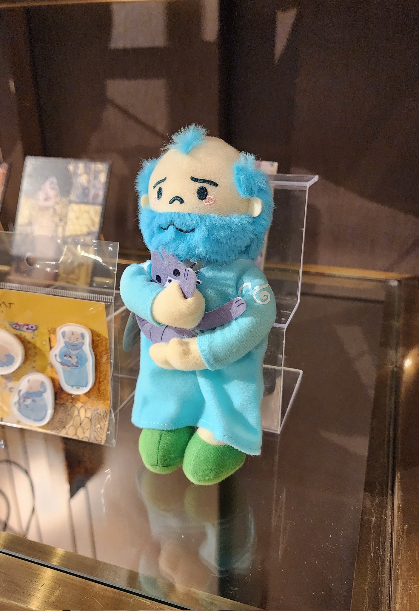 クリムト展　クリムト　ソフビ人形　ソフトビニール人形 クリムト展 クリムト ソフビ人形 ソフトビニール人形の通販 by