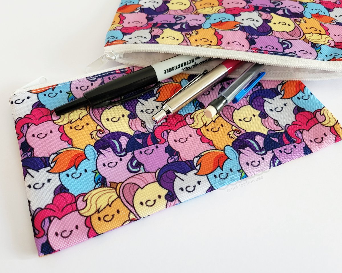 Paging my pony people... 🦄✨

New journal sticker books! Miku and Pinkie standees are back! Pixel ponies are all restocked, and have FOUR newcomers! And last but not least, the potatoes have made their way to pencil cases!