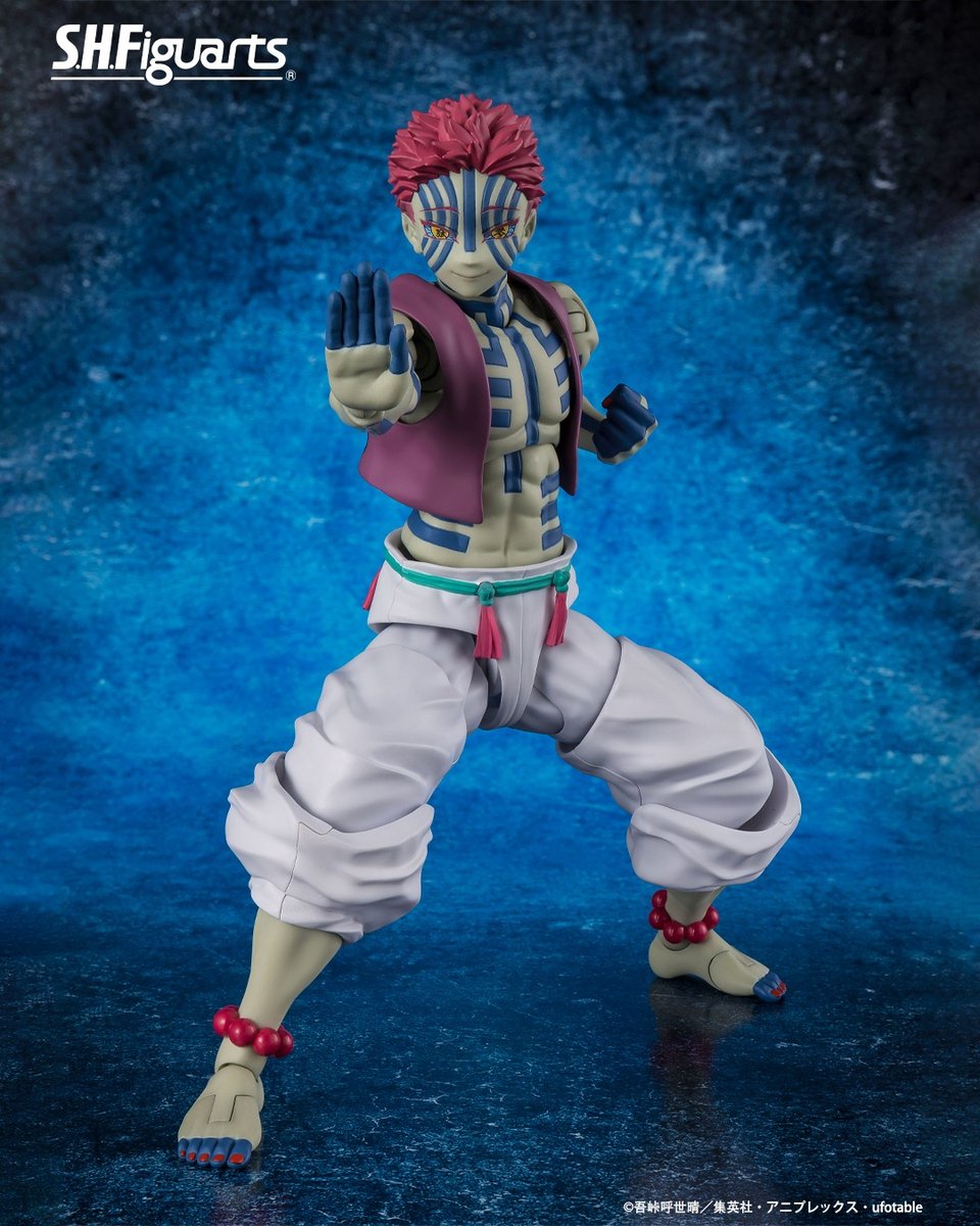 今週の新商品】 アニメ「鬼滅の刃」より 「S.H.Figuarts 猗窩座」は