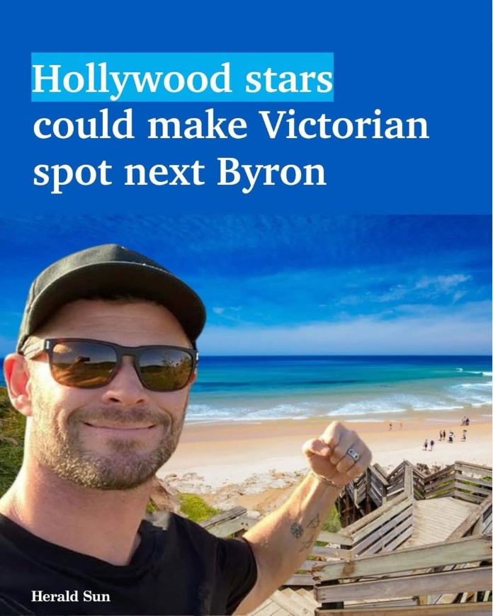 A Victorian seaside getaway has been touted as Australia’s next potential celebrity hotspot. And some big Hollywood types are already onto it.  realestate.com.au/news/hemsworth… #realestate