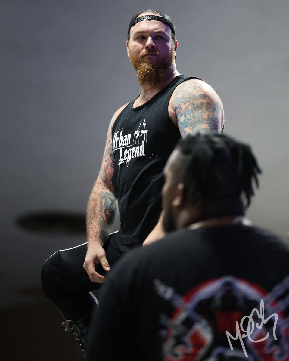 HCWLive23's tweet image. “The Urban Legend” Drake Gallows went one-on-one with former HCW Heartland Champion Paradox at HCW Justice For All.