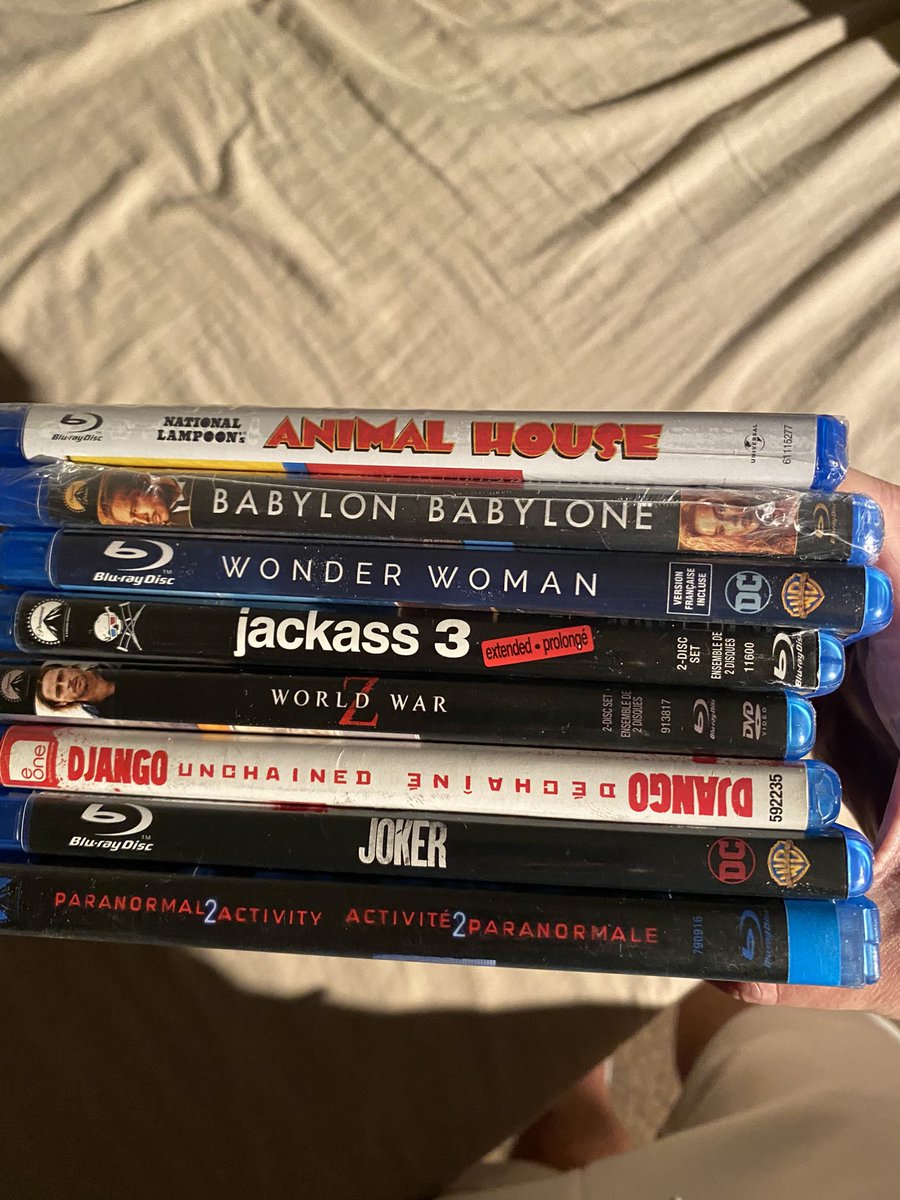 Extremely solid Blu Ray haul today