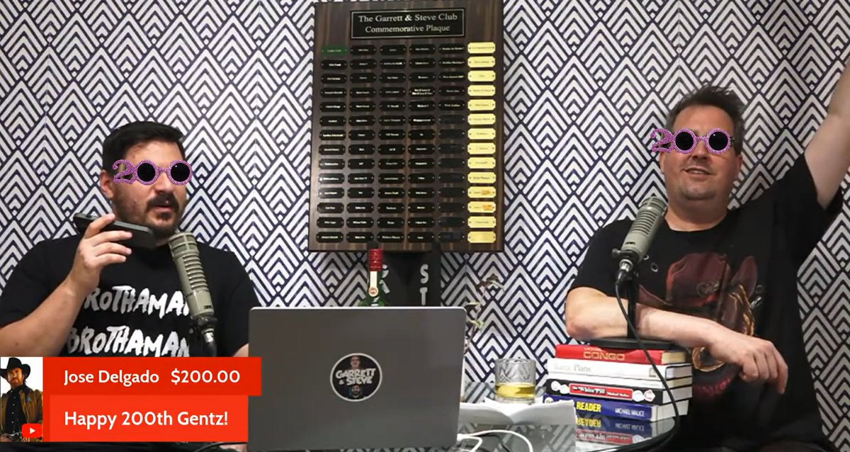 Just finished watching the 200th show. Congratulations boys!
Also, why is geno so sensitive? #IStandWithRob

youtube.com/watch?v=7fa8cT…