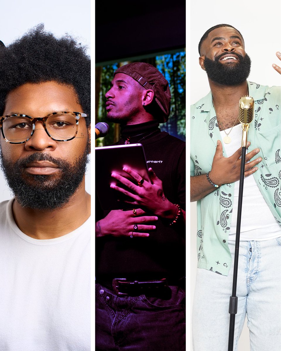 Join us on Wed., July 23 at 7 pm for an open mic night! Hosted by Emmy award-winning artist Black Ceasar, this free event is open to the public and features artists Xxavier Edward Carter and Brandon Puryear. Show up early to sign up! Learn more: bit.ly/4kHkkCI
