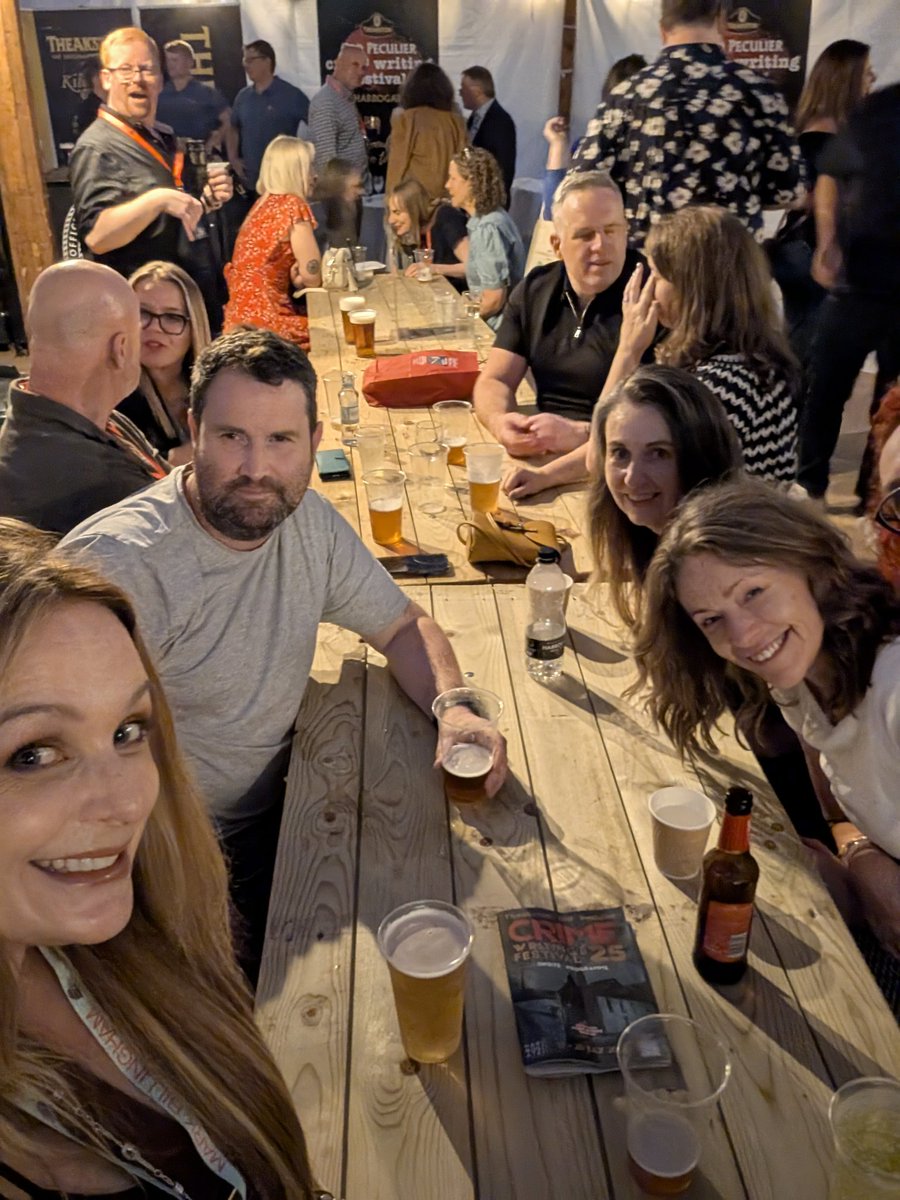 callytaylor's tweet image. #TheakstonsCrime Day 1 ✅
Always a highlight of my writing year.