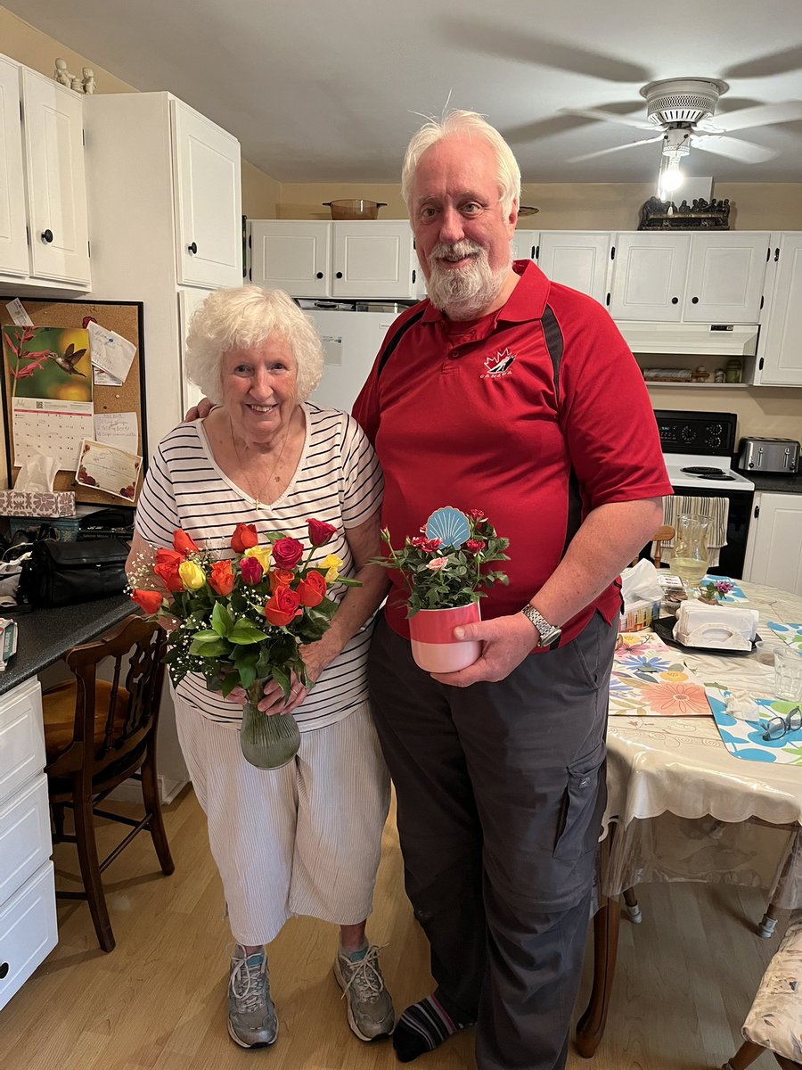 Thursday July 17/25 - wishing my mother a Happy 93rd Birthday 🎉! Love ❤️ you Mom !