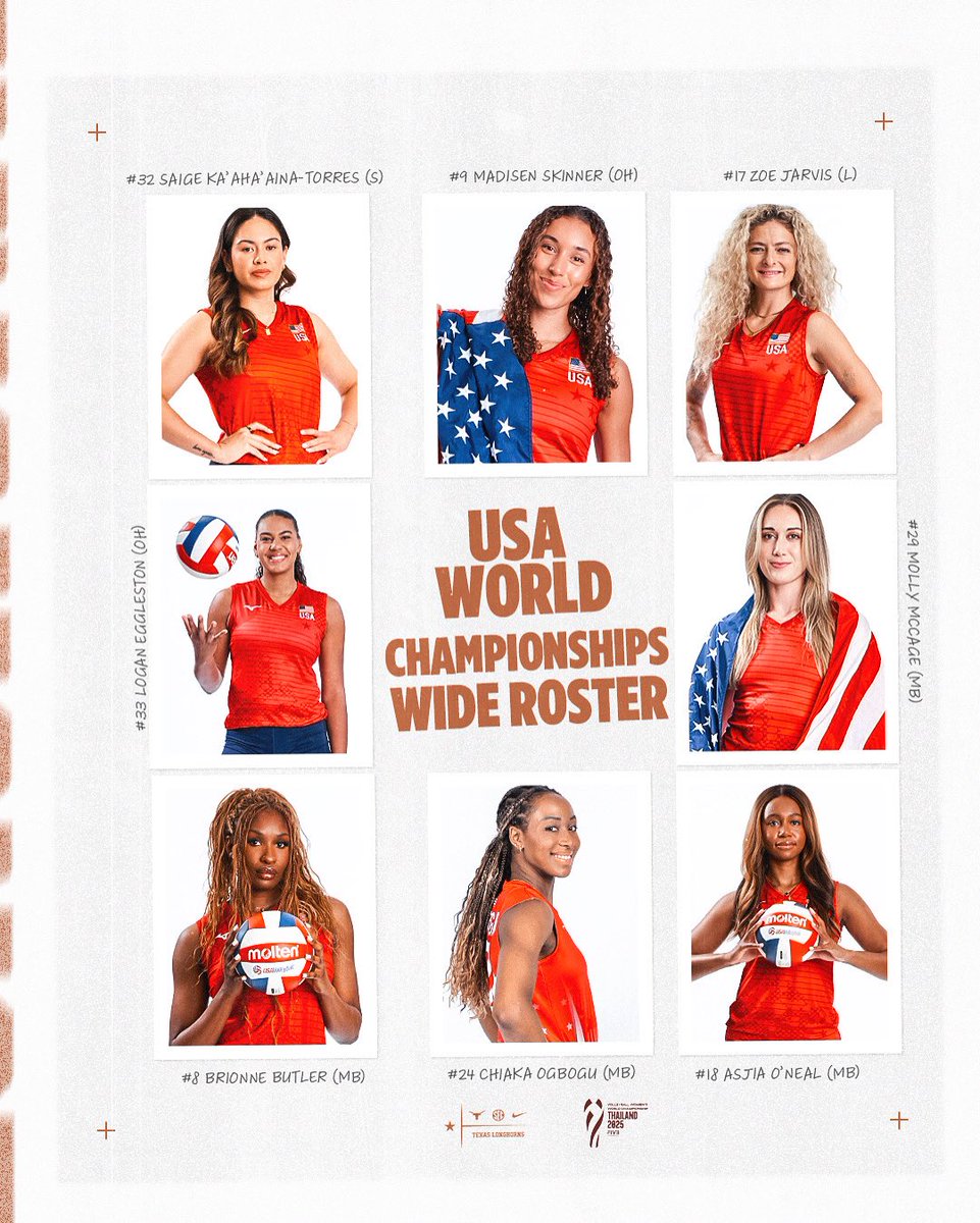TexasVolleyball's tweet image. longhorns take on the world stage π€
#HookEm