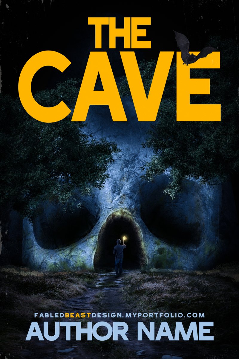 UglyByProxy's tweet image. New premade horror book cover available.