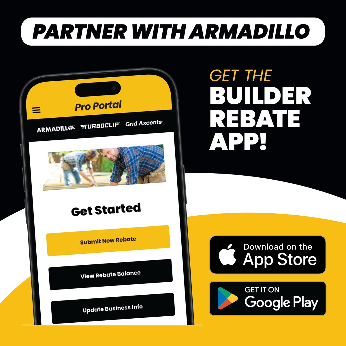 Now, getting rewarded for your purchases is easier than ever! Simply shop for Armadillo products, snap a photo of your receipt using our app, and start redeeming cashback. Download now and start earning!  #RebateApp 🛠️📲 pro.avonplastics.com