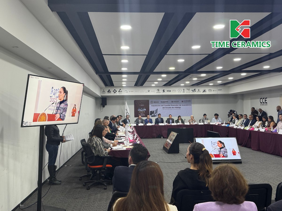 Time Ceramics presente en la instalación del Comité Promotor de Inversiones en Hidalgo.
La colaboración entre gobierno y empresas impulsa proyectos estratégicos para el bienestar compartido en Hidalgo.
#PlanMéxico #TimeCeramicsMéxico #InversiónHidalgo #ProsperidadCompartida