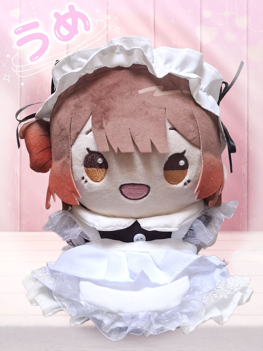 おもちぬい服 もちどるﾁｬﾝお洋服のサイズ感、おそらく既製服20cmぬい用のお洋服で