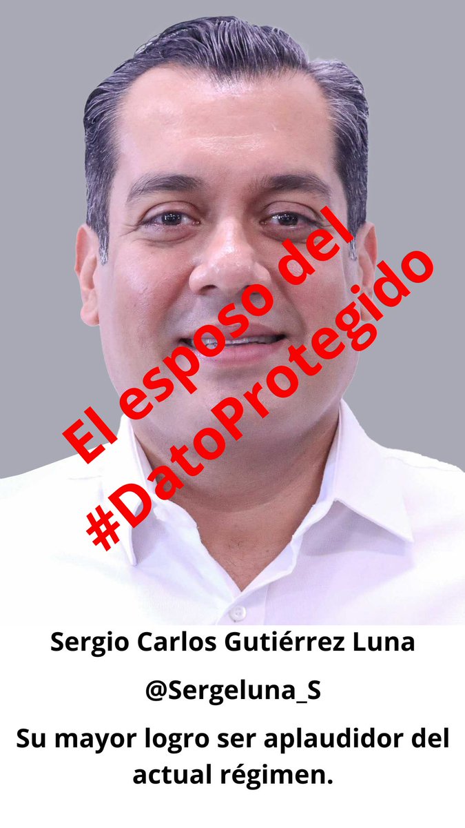 6° Round de 30

<a href="/DianaKarinaBa/">Diana Karina Barreras</a> mejor conocida como #DatoProtegido seguramente ya no sabe en dónde meterse y su marido Gutierritos <a href="/Sergeluna_S/">Sergio Gutz. Luna</a> probablemente ya no la soporta y esto apenas comienza!!!

#TodosSomosKarla
