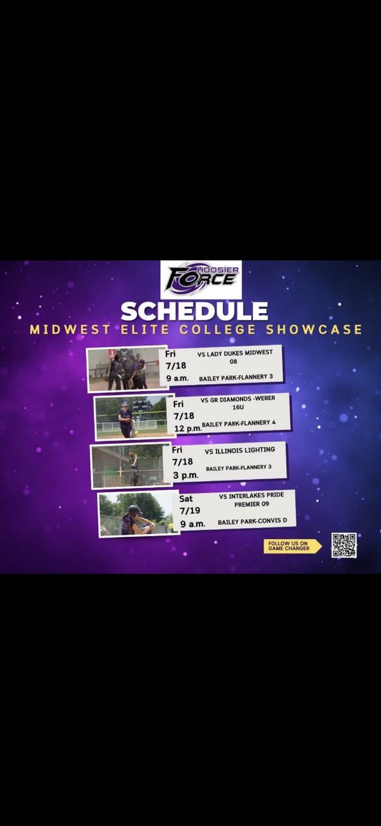We’ll be at the  Midwest Elite College Showcase in Battle Creek, Michigan this weekend!