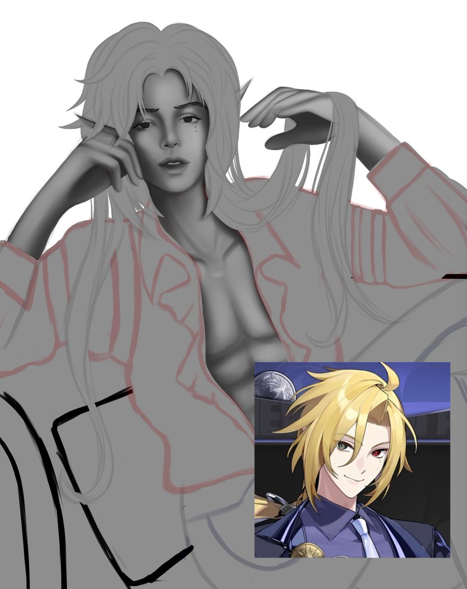 _okaaashi_'s tweet image. Another wip β€οΈ Obsessed with Hugo
Who is your favorite character from ZZZ?
#HugoVlad #zzzero #zzzerofanart