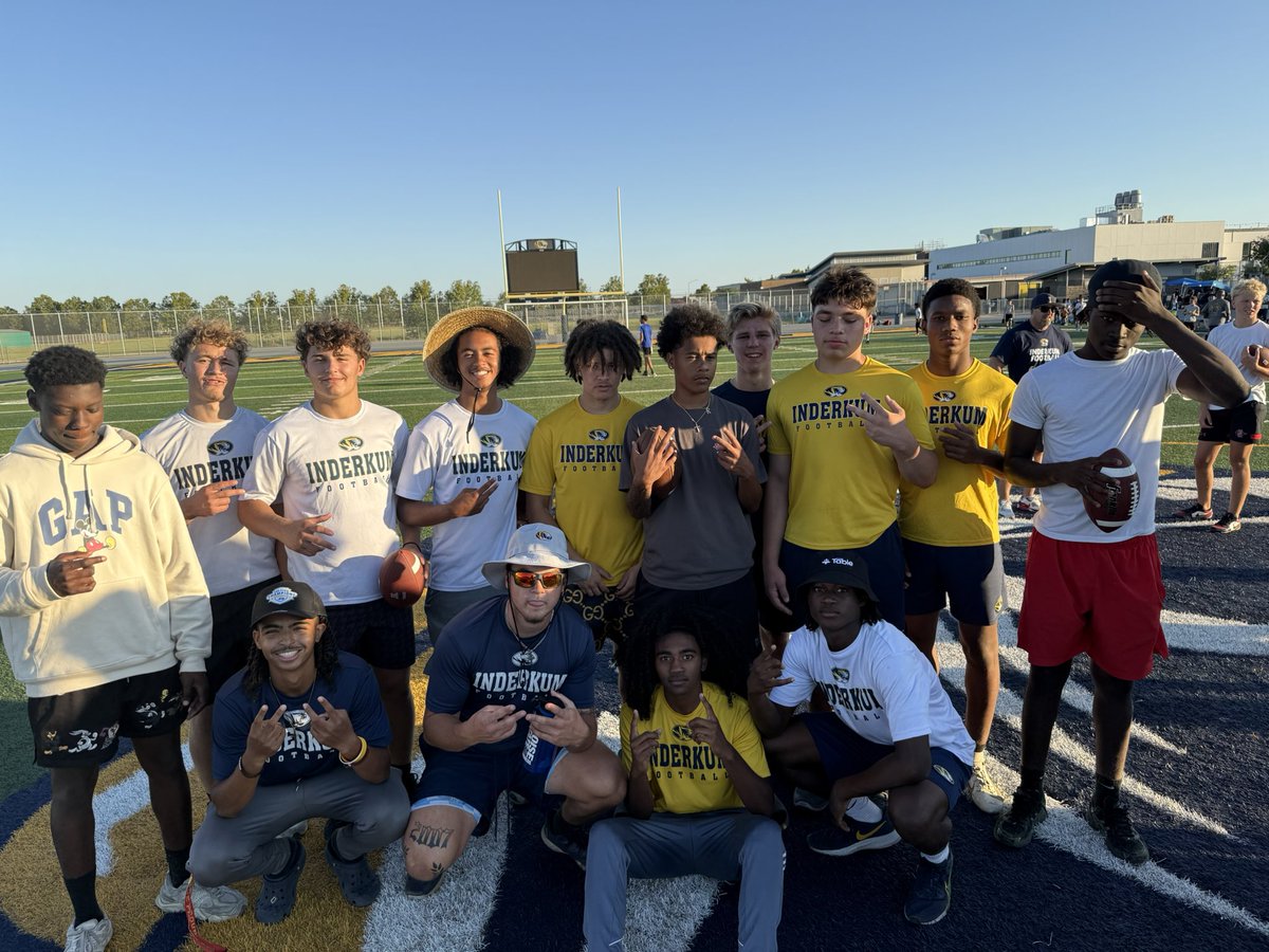 <a href="/Inderkum_FB/">@INDERKUMFB</a> out supporting jr Tigers Football Camp one family! One goal! <a href="/IHSTigerSports/">InderkumTigerSports</a> <a href="/CoachE916/">Eric Colvin 🏁 1%</a> <a href="/CoachKing176317/">Coach King</a> <a href="/Jeremiah_Payne3/">Jeremiah Payne</a> <a href="/Raymond1259690/">Raymond Conrad</a>