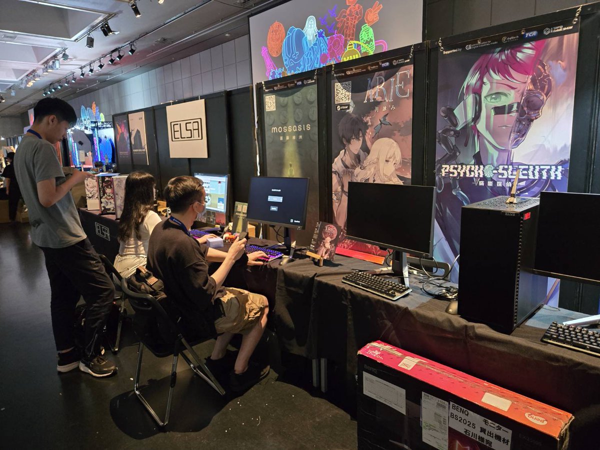 TaipeiGameShow's tweet image. We’re all set up and ready to roll at BitSummit Drift in Kyoto!
Come find us at booth EP-06 — games are live, teams are prepped, and we’re so ready to kick things off. Let’s gooo!
#BitSummit #IndieGames #MadeInTaiwan #GameDevLife #taipeigameshow2026