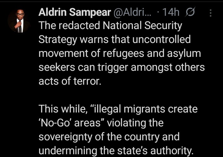 PatrioticMedia1's tweet image. SA IMMIGRATION CRISIS: THE ONLY NATIONAL DIALOGUE THAT MATTERS
Media practitioners have spoken. Ordinary South Africans have said it. Foreigners are slowly removing South Africans from their country, creating no-go areas for South Africans!