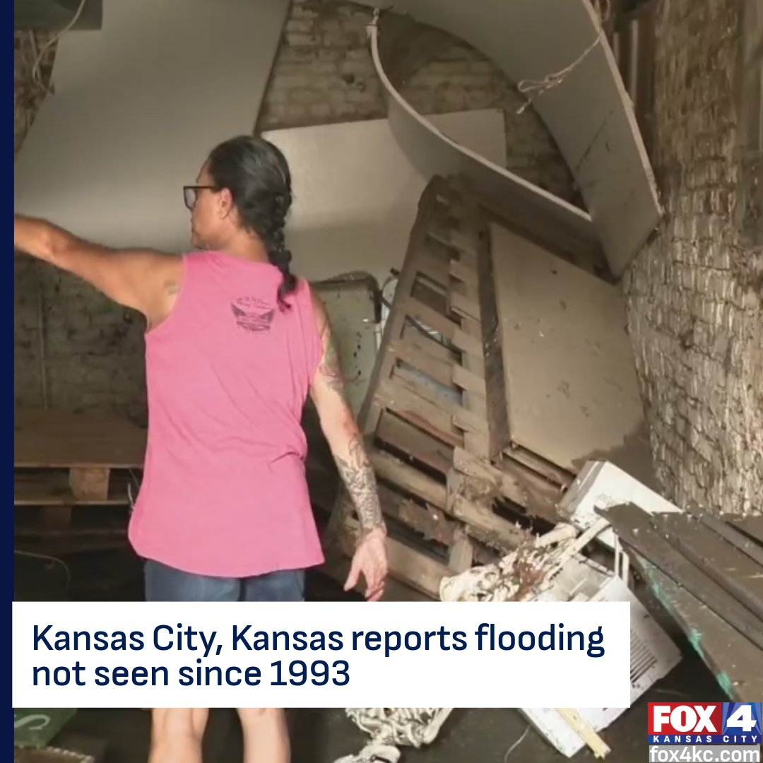Kansas City Kansas saw upwards of 10 inches of rain in just 12 hours late Wednesday night and early Thursday morning. fox4kc.com/news/kansas-ci…