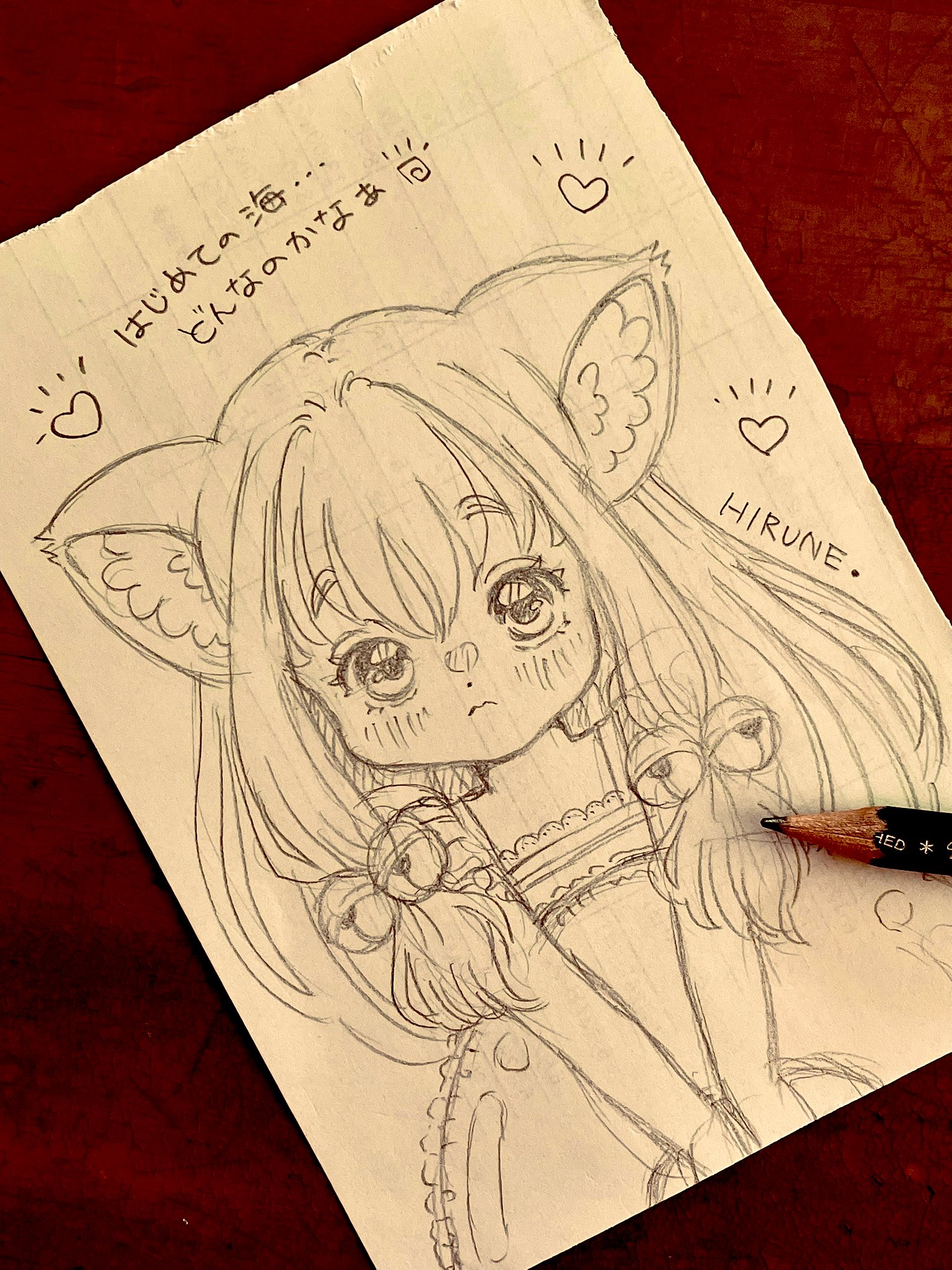 Z*r様 オリジナル手描きアナログイラスト 19 3774.さんとお話ししてみた｜阿修