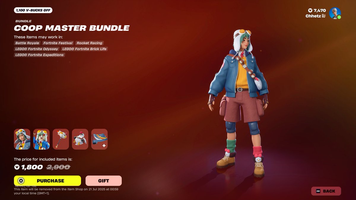 Chhetz's tweet image. Fortnite COOP MASTER BUNDLE Hensey Skin Giveaway!
To Enter:
LIKE this Post
FOLLOW @Chhetz
Leave a Random GIF in the comments
I will reply to the winner in the comments, please be aware of scammers impersonating me!
USE CODE "CHHETZ" #EpicPartner