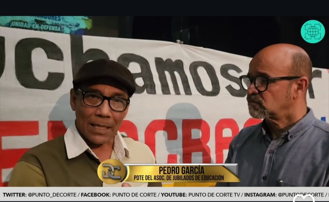 Asocejuprc's tweet image. Entrevista con Pedro García dirigente de los Jubilados...
Dale clic aquí para ver la entrevista en Youtube ⬇️
instagram.com/reel/DMN7FHluN…
#CumplanConvenioNro100
#TodoIngresoEsSalario