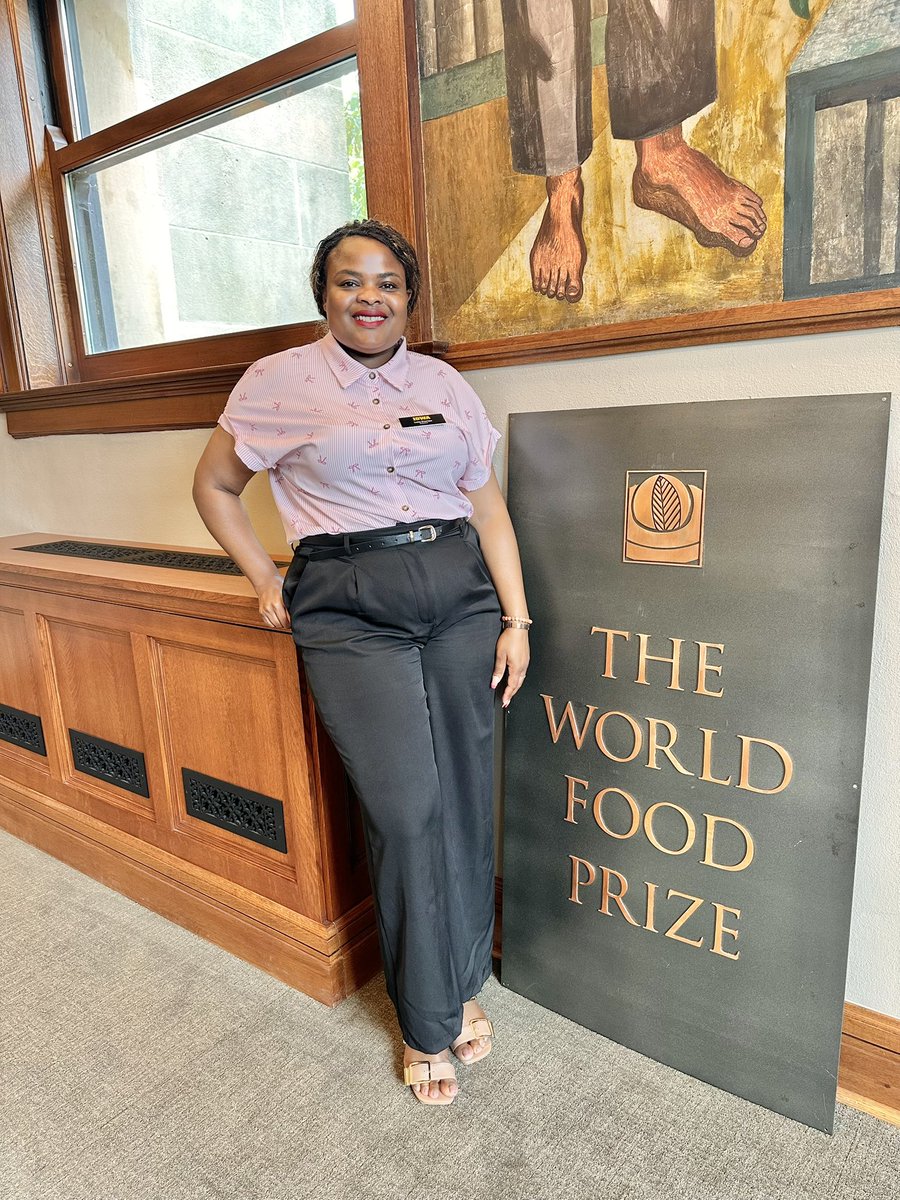 I hope one day to do enough for African and World Agriculture and be one of the outstanding World Food Prize…
This is like the Nobel peace price of people who have done outstanding work in alleviating world hunger….
A few Africans have won before…
Every year a body seats and