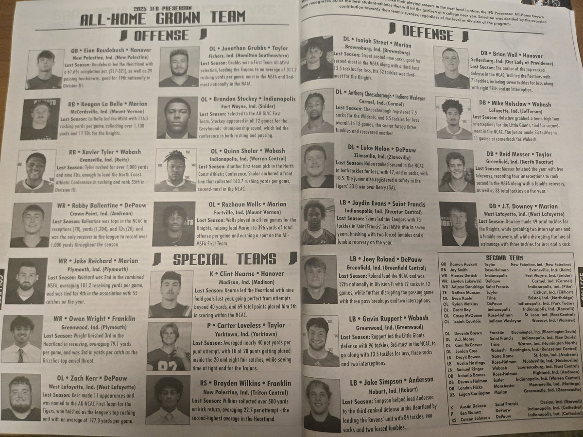 Anderson University Football (@aufootball__) on Twitter photo Congratulations to <a href="/Jake42Simpson/">Jake42Simpson</a> on being selected by Indiana Football Digest for the 2025 Pre-Season All Home Grown Team! Congratulations to <a href="/Jake42Simpson/">Jake42Simpson</a> on being selected by Indiana Football Digest for the 2025 Pre-Season All Home Grown Team!