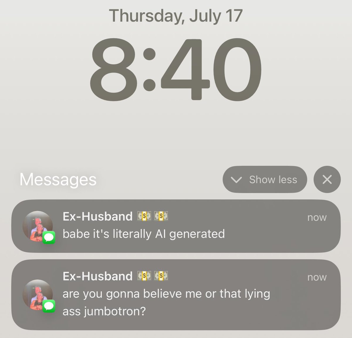 ericzhu105's tweet image. the wife of the cheating jumbotron ceo just leaked his texts