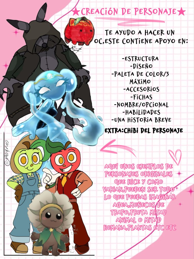 Moymo_y's tweet image. ¡TABLA DE COMISIONES!
 [ya abiertas 💫] 
#comissionsopen