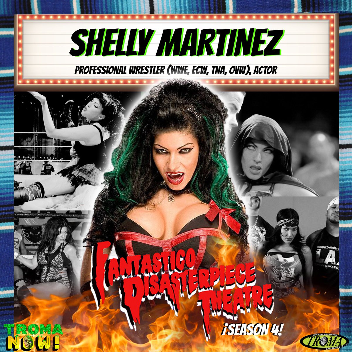 realfantastico's tweet image. Super excited to announce the very rad @ShellyFromCali to Season 4 of "Fantastico Disasterpiece Theatre" on  @TromaNOWApp! I bet she's going to have crazy stories to tell! And I'm here for all of them! #Fantasticats #MutantFam #HorrorCommunity