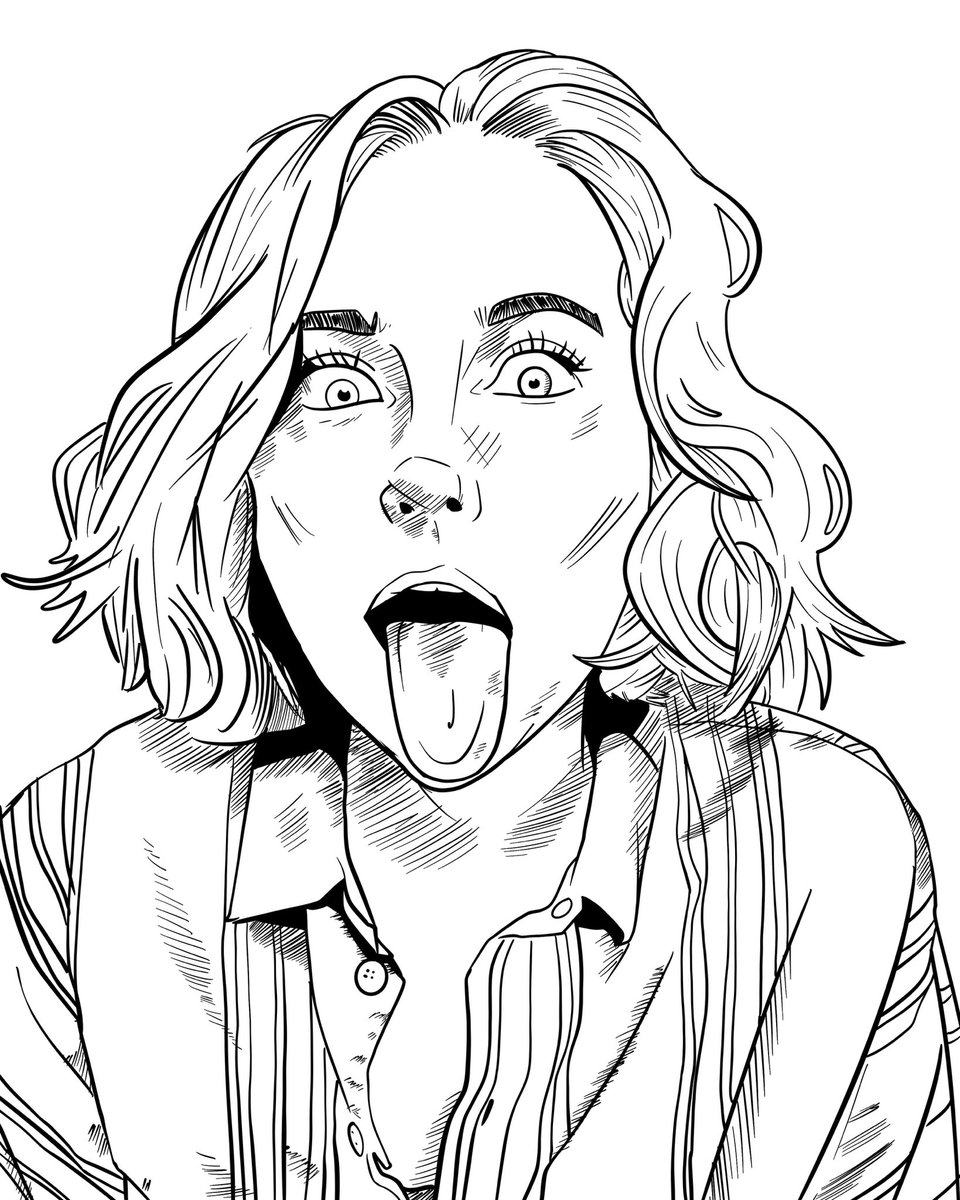 Was going through old art folders and I just got flash banged by a <a href="/georgsoup/">georgie</a> sketch. COVID era art should be studied. 😅