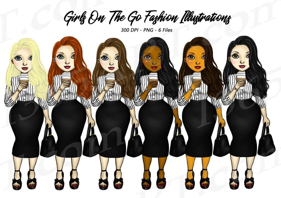 Boss Lady Girl Boss Clipart PNG Download by I365art 👜 👝 👛 buff.ly/RUmFcu3
