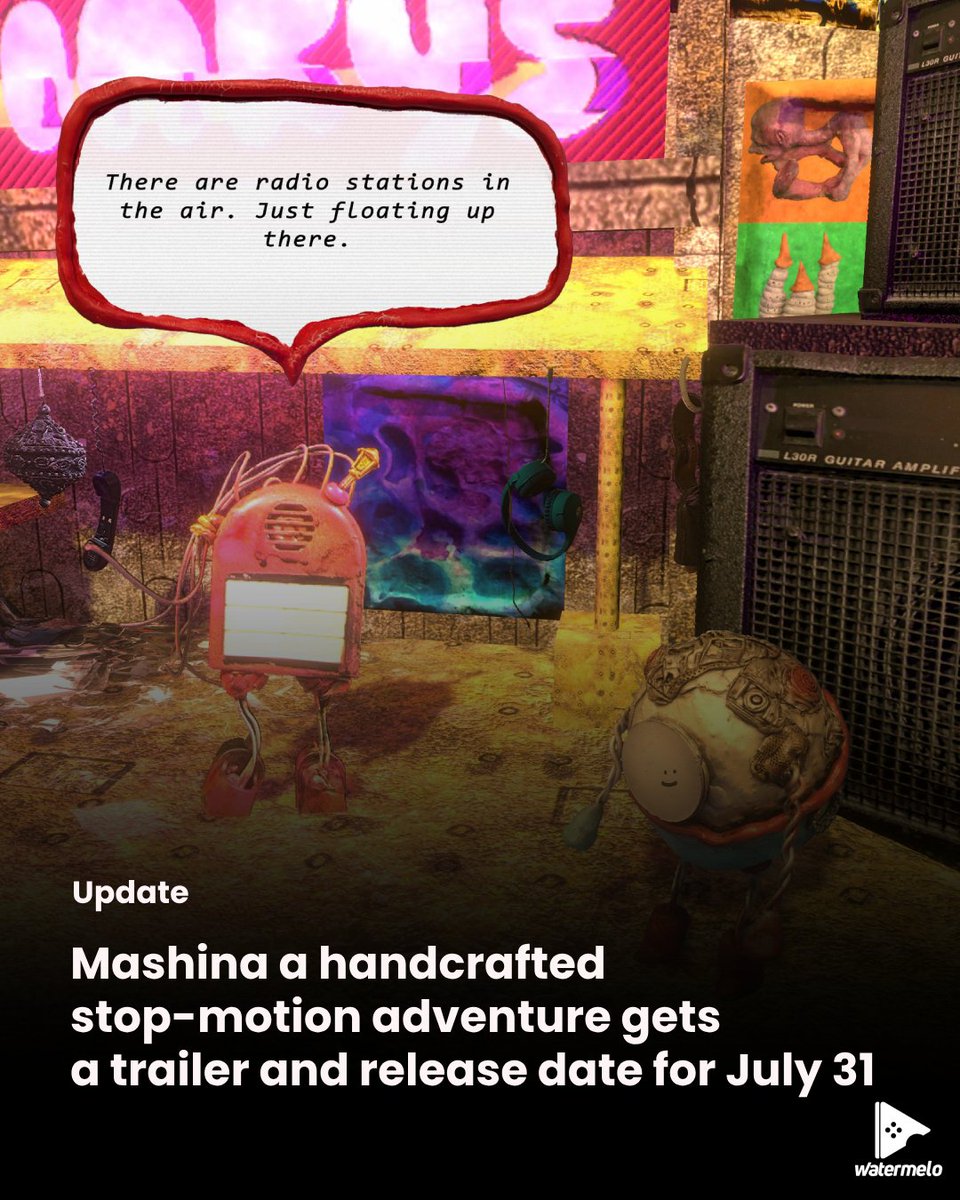 Jack King-Spooner (<a href="/king_spooner/">Jack King-Spooner MASHINA OUT NOW!</a>) and Talha Kaya, two veterans of the indie scene with decades of experience in handcrafted games, have joined forces to present a new artisanal adventure: Mashina. The stop-motion animated adventure game has just released a new trailer and a